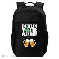 Dublin Your Pleasure Irish Beer Clover Backpack thumb 0