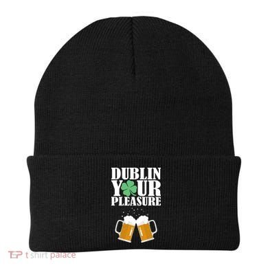 Dublin Your Pleasure Irish Beer Clover Beanie