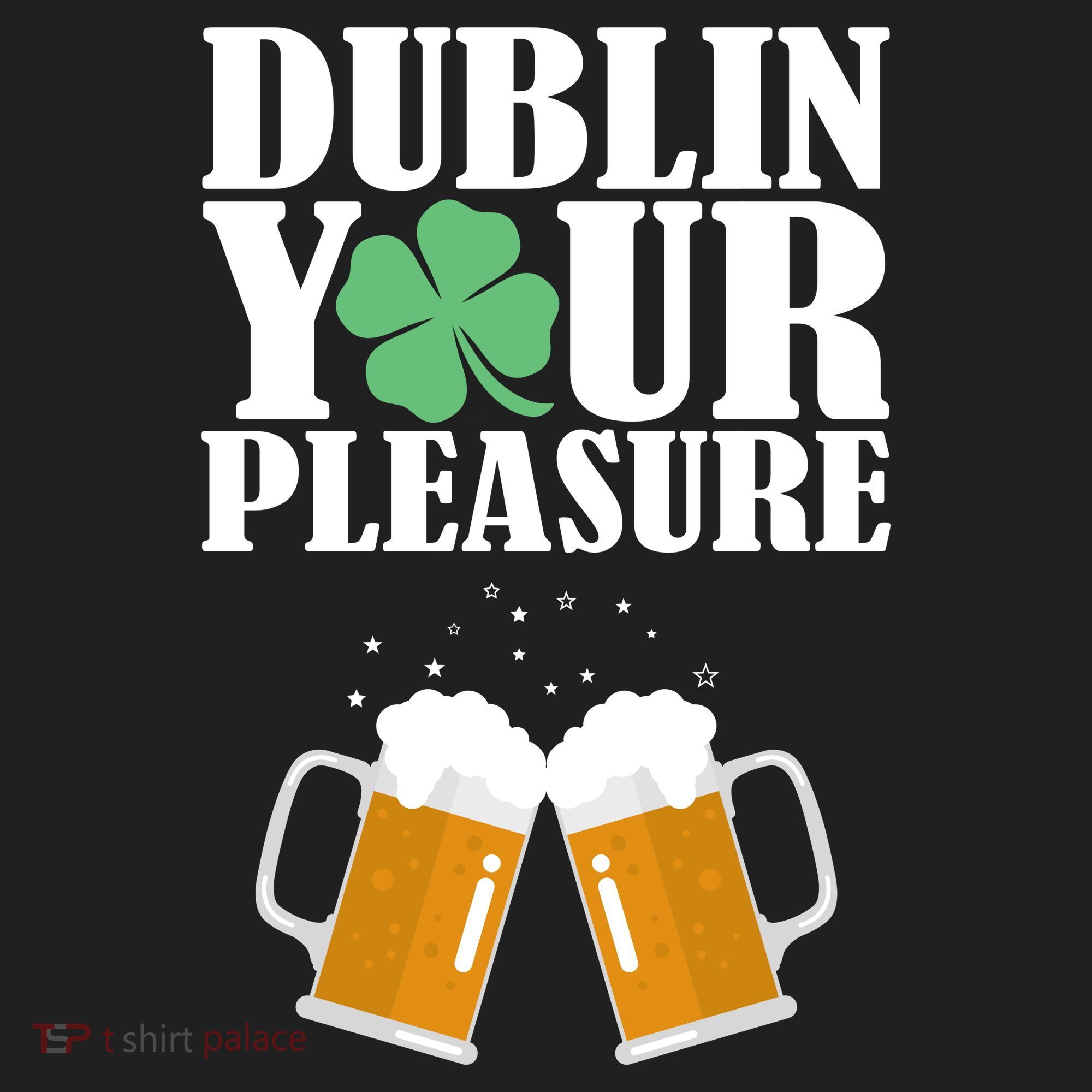 Dublin Your Pleasure Irish Beer Clover Beanie