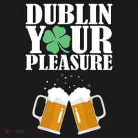Dublin Your Pleasure Irish Beer Clover Women's Hoodie thumb 2