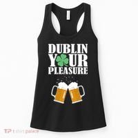 Dublin Your Pleasure Irish Beer Clover Women's Tank Top thumb 0