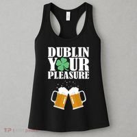 Dublin Your Pleasure Irish Beer Clover Women's Tank Top thumb 3