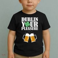 Dublin Your Pleasure Irish Beer Clover Toddler T-Shirt thumb 2