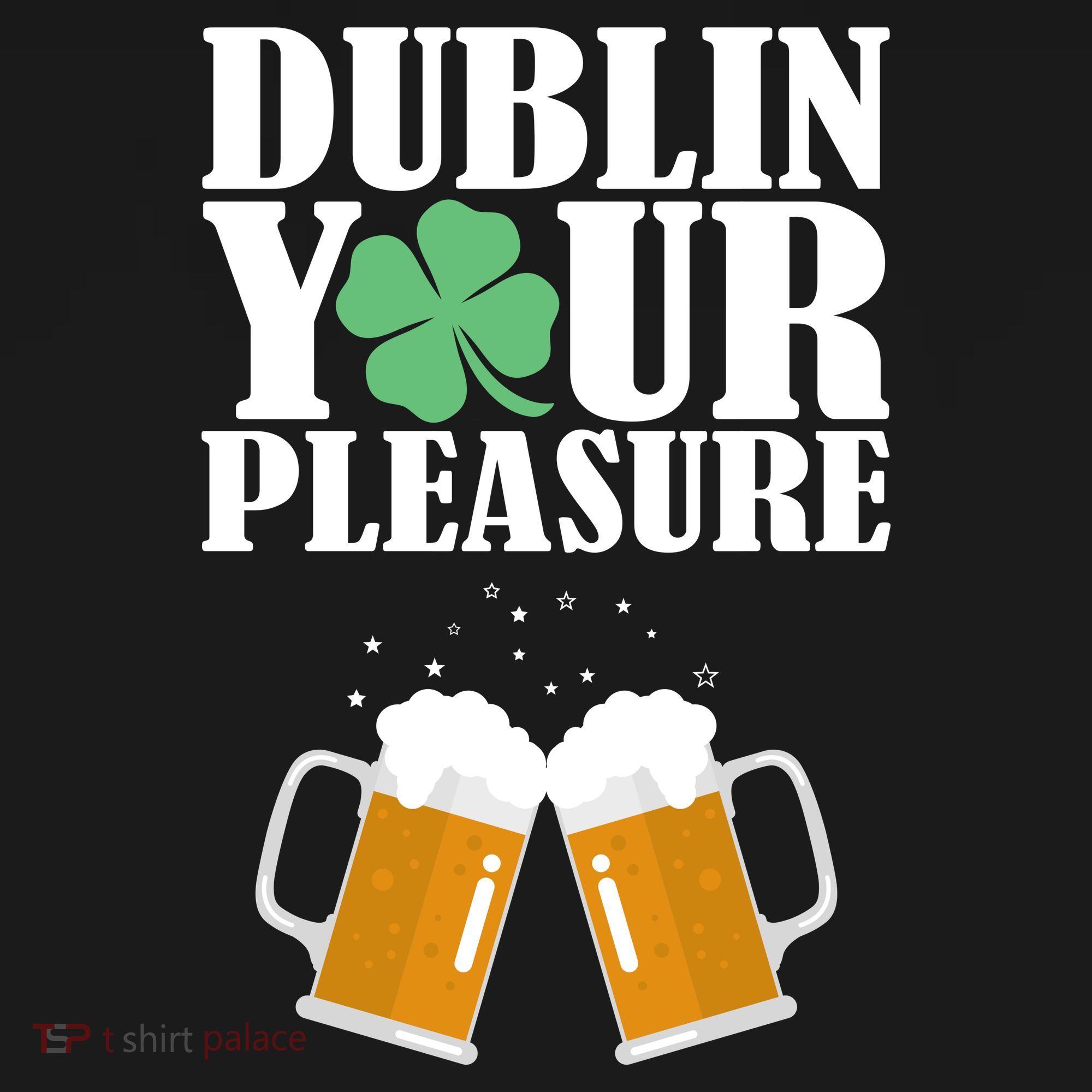 Dublin Your Pleasure Irish Beer Clover Kids Long Sleeve Shirt