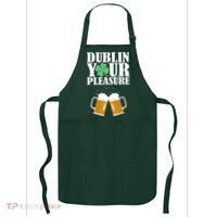 Dublin Your Pleasure Irish Beer Clover Apron thumb 0