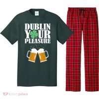 Dublin Your Pleasure Irish Beer Clover Pajama Set thumb 0