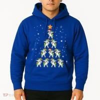 Dabbing Unicorn Christmas Gift Dab Christmas Tree Hoodie thumb 2
