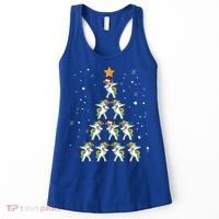 Dabbing Unicorn Christmas Gift Dab Christmas Tree Women's Tank Top thumb 0