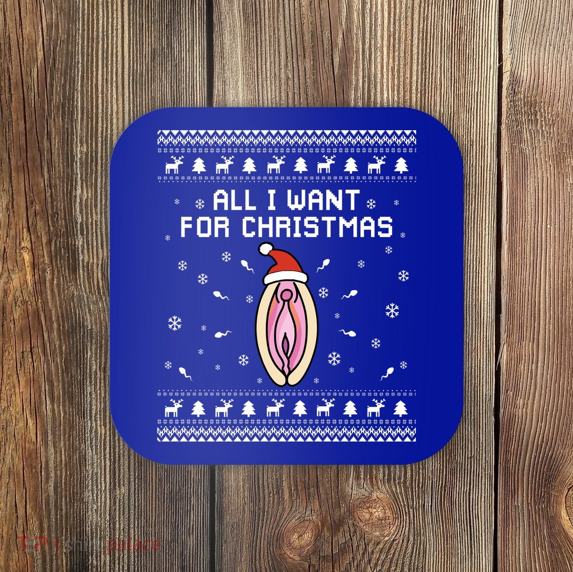Dirty Ugly Christmas For Husband Or Friend Gift Coaster