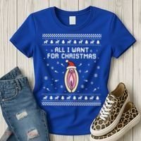Dirty Ugly Christmas For Husband Or Friend Gift Women's T-Shirt thumb 3