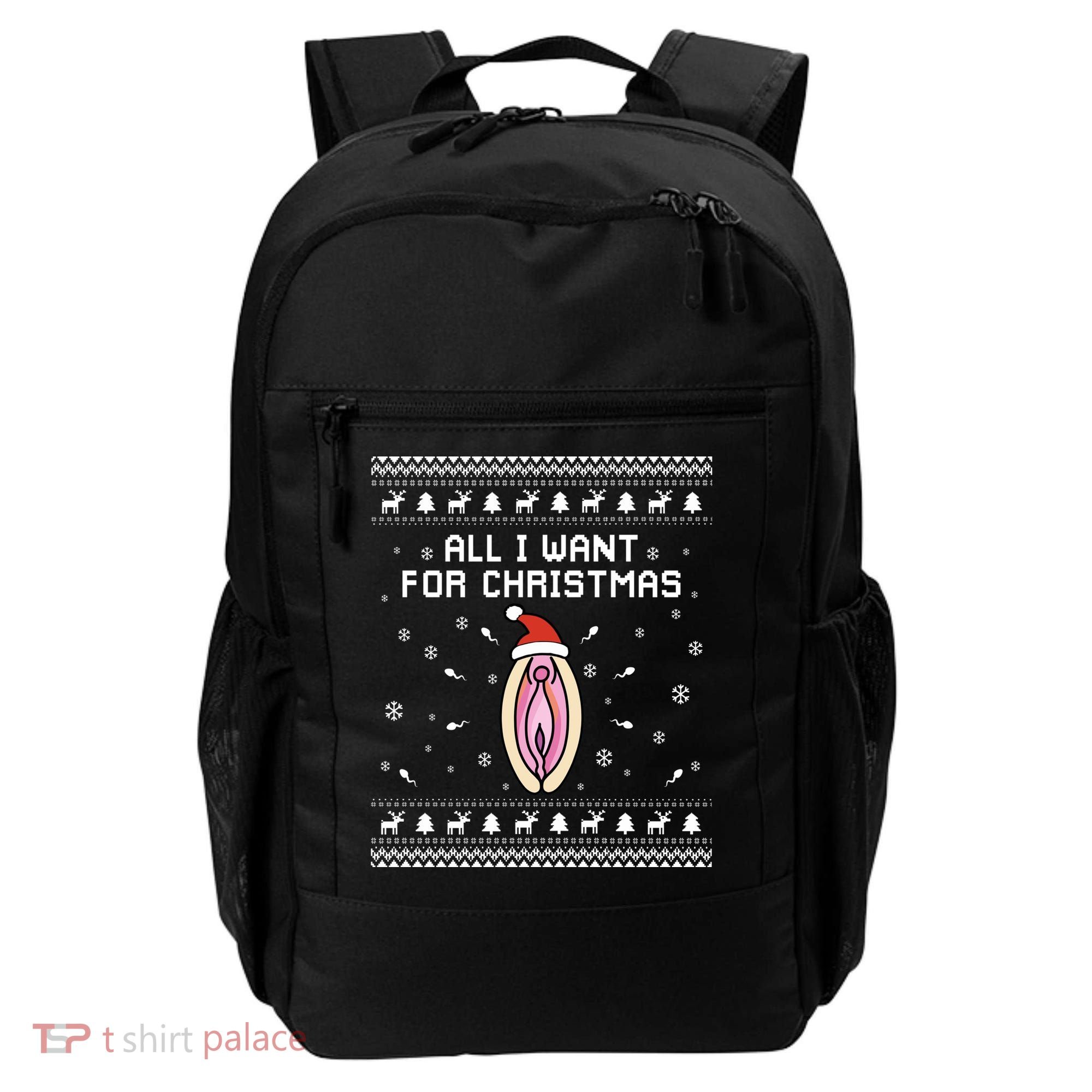 Dirty Ugly Christmas Sweater For Husband Or Friend Cool Gift Backpack