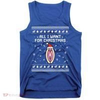 Dirty Ugly Christmas Sweater For Husband Or Friend Cool Gift Tank Top thumb 0
