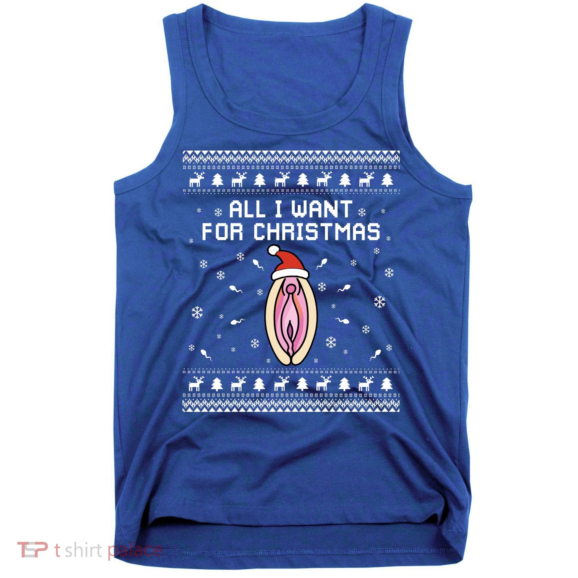 Dirty Ugly Christmas Sweater For Husband Or Friend Cool Gift Tank Top