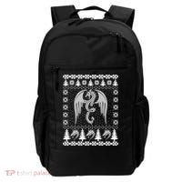Dragon Ugly Christmas Fantasy Mystical Holiday Xmas Gift Backpack thumb 0