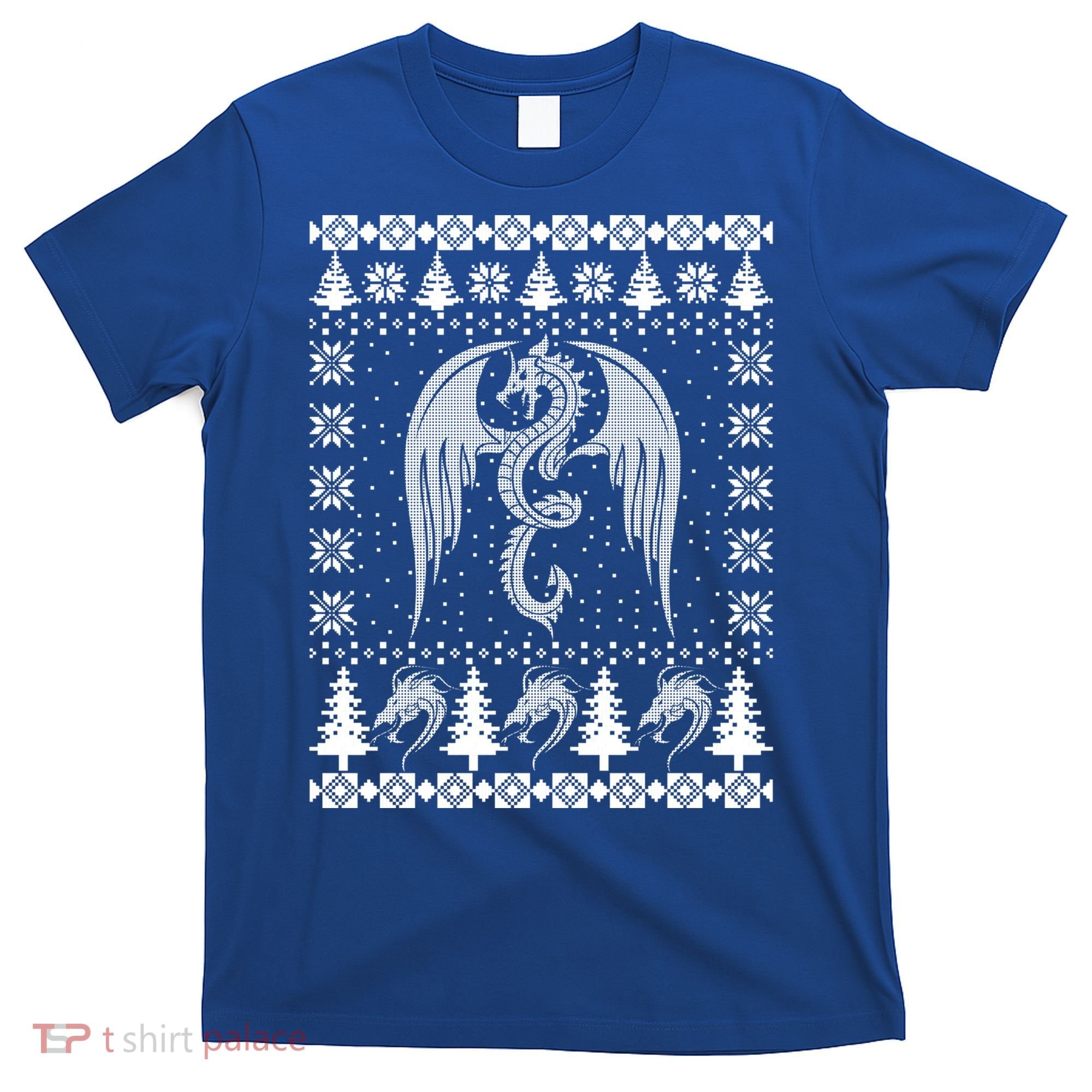 Dragon Ugly Christmas Fantasy Mystical Holiday Xmas Gift T-Shirt