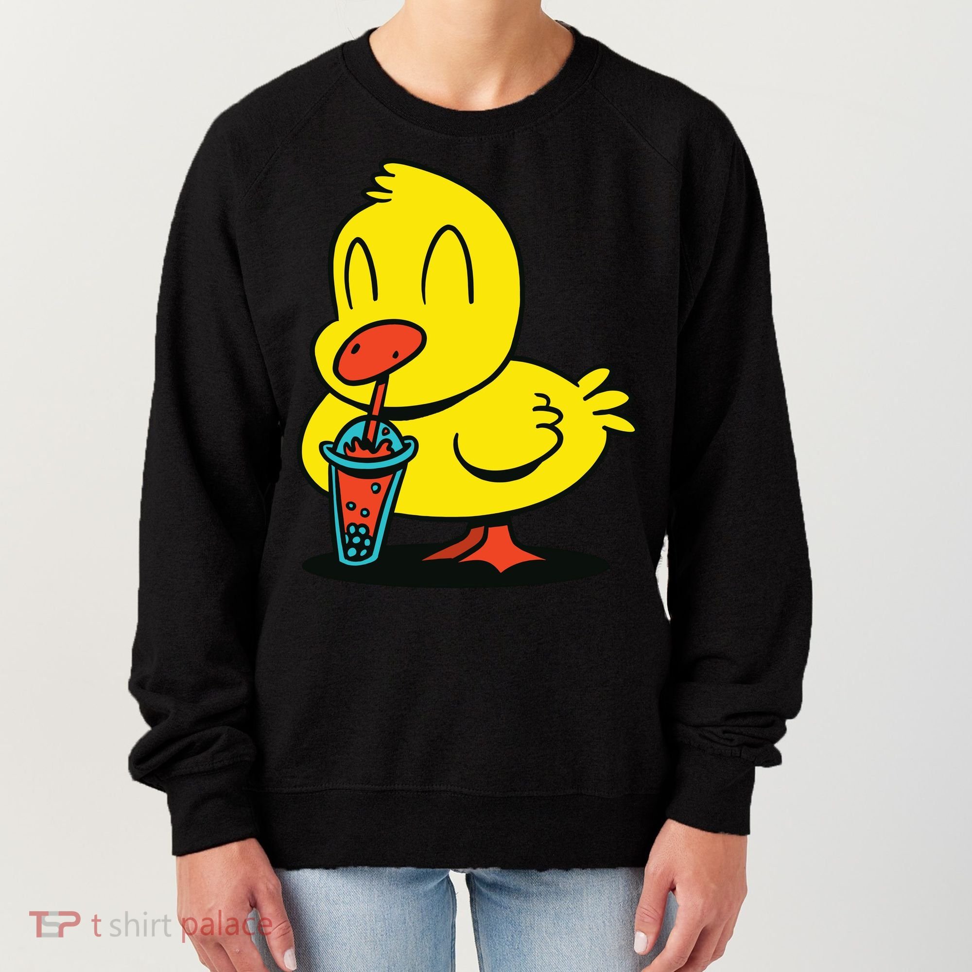Duck Bubble Tea Women's Sweatshirt