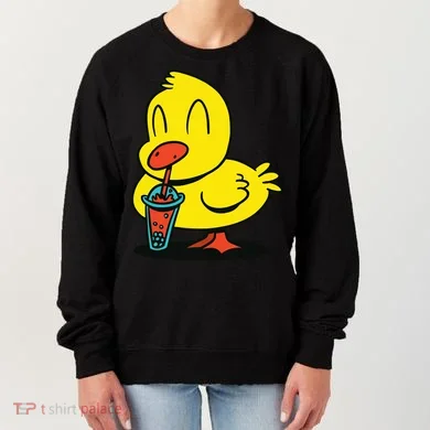 Duck Bubble Tea Women's Sweatshirt