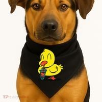 Duck Bubble Tea USA-Made Doggie Bandana thumb 1