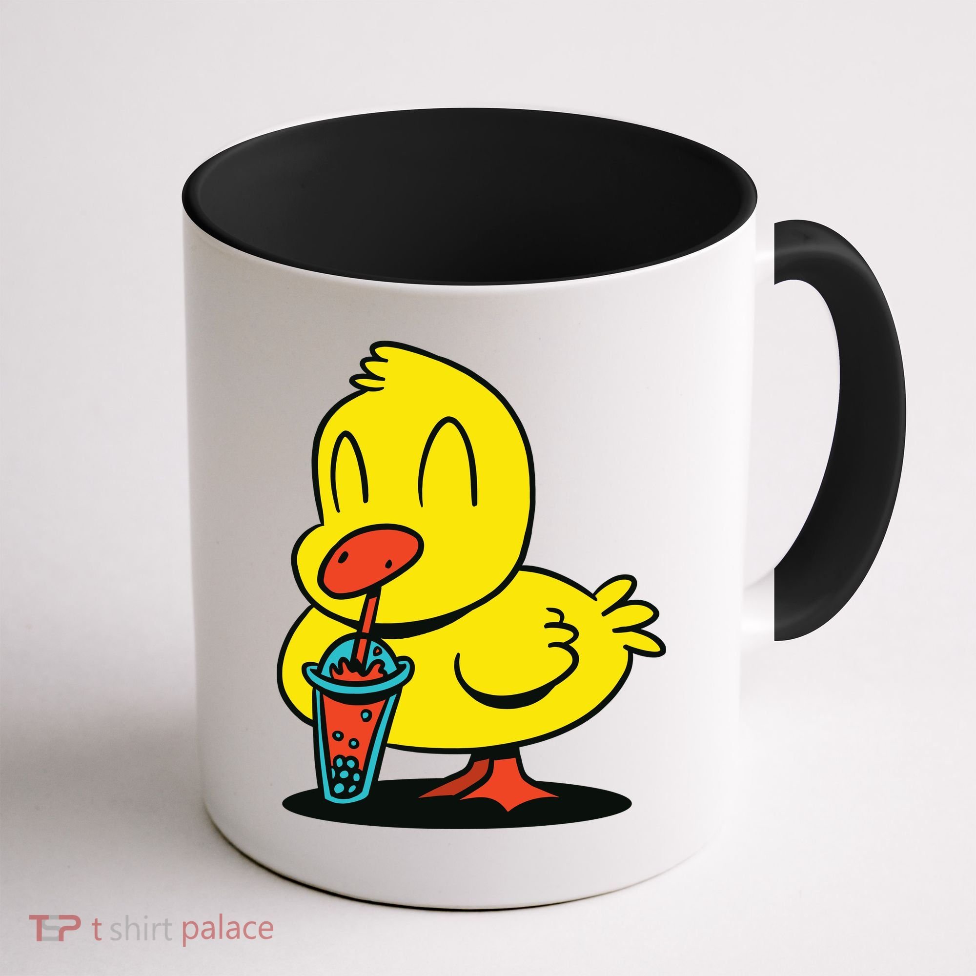 Duck Bubble Tea Coffee Mug