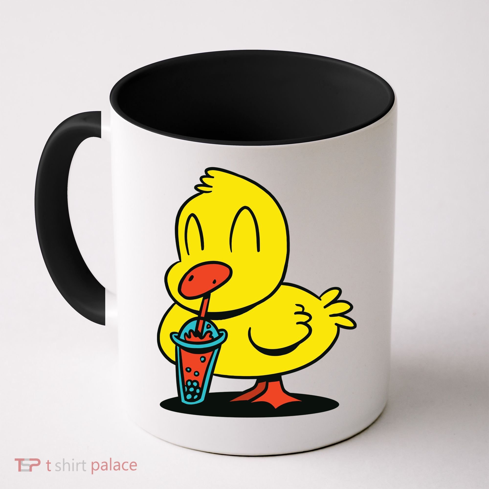 Duck Bubble Tea Coffee Mug
