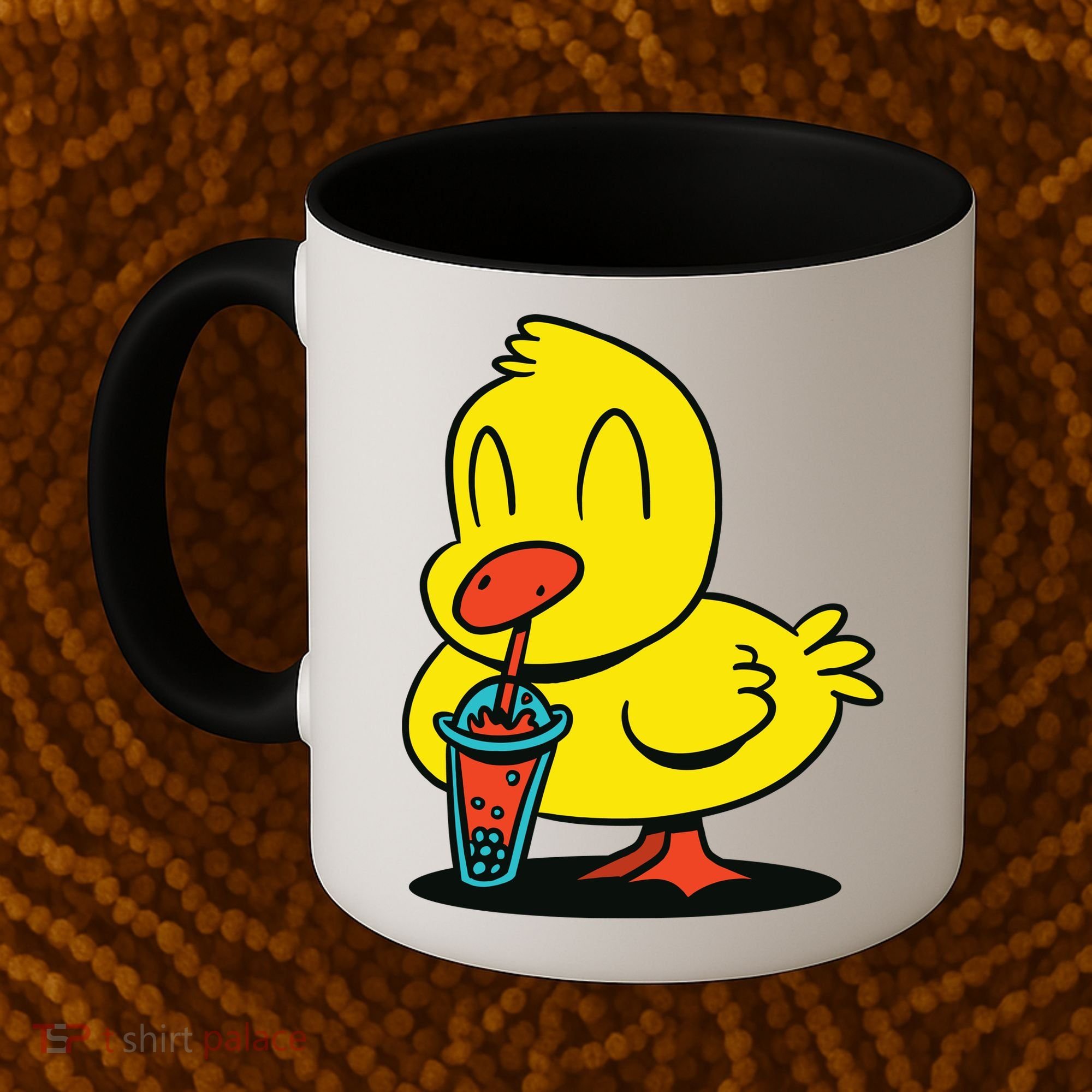 Duck Bubble Tea Coffee Mug