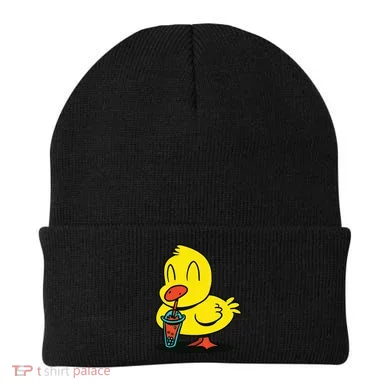 Duck Bubble Tea Beanie