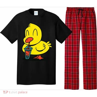 Duck Bubble Tea Pajama Set