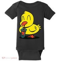 Duck Bubble Tea Baby Bodysuit thumb 0