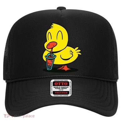 Duck Bubble Tea Hat