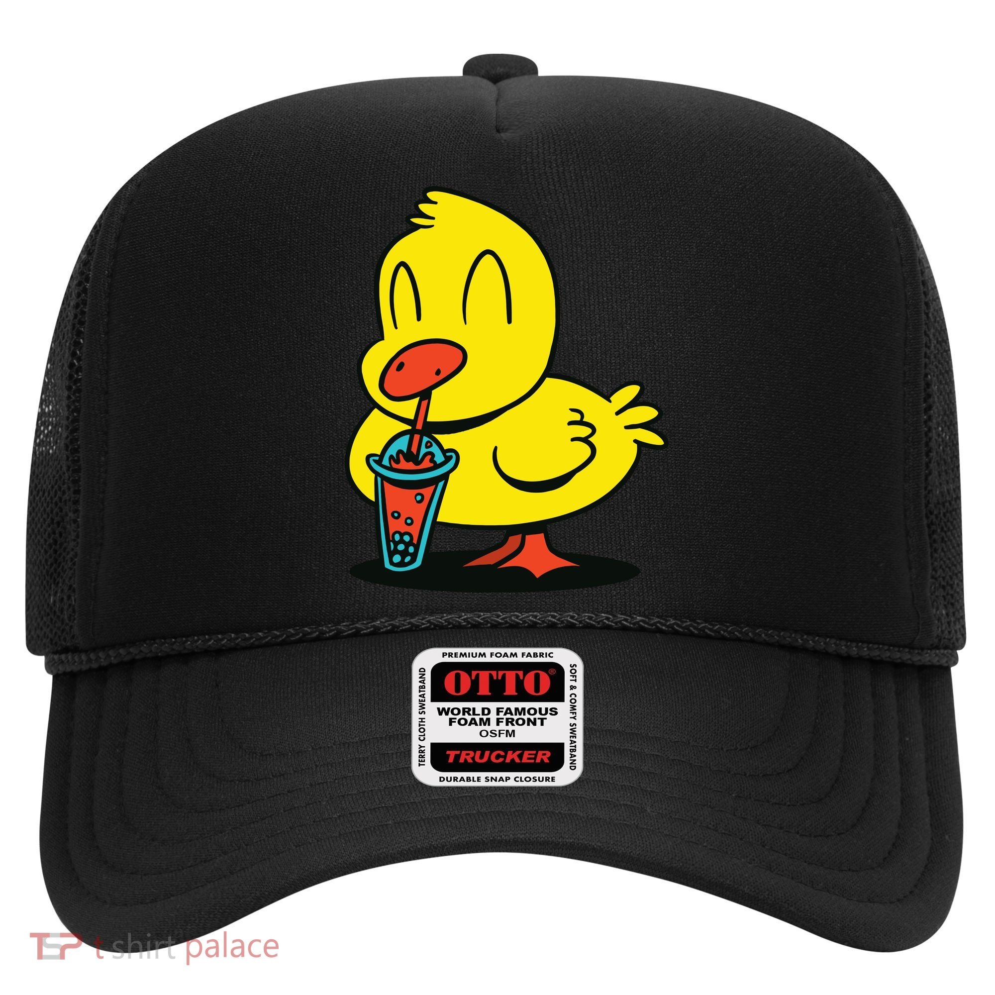 Duck Bubble Tea Hat