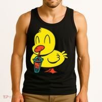 Duck Bubble Tea Tank Top thumb 3