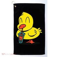 Duck Bubble Tea Golf Towel thumb 0