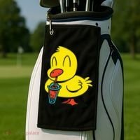 Duck Bubble Tea Golf Towel thumb 2