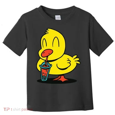 Duck Bubble Tea Toddler T-Shirt