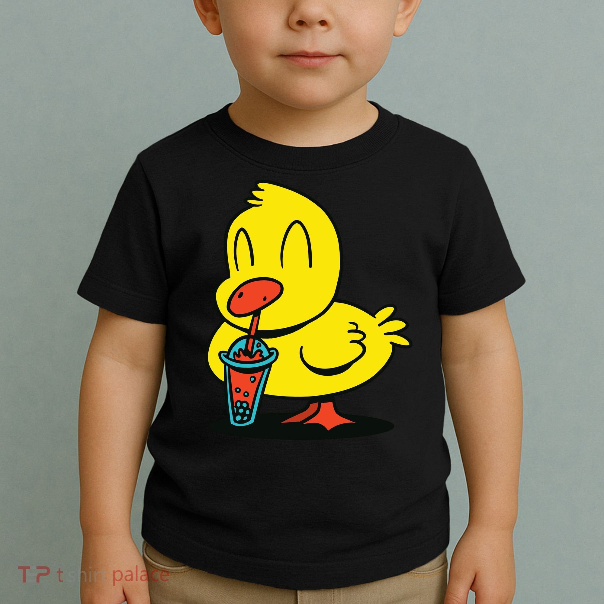 Duck Bubble Tea Toddler T-Shirt