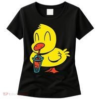 Duck Bubble Tea Women's T-Shirt thumb 0