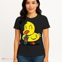 Duck Bubble Tea Women's T-Shirt thumb 4