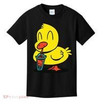 Duck Bubble Tea Kids T-Shirt thumb 0