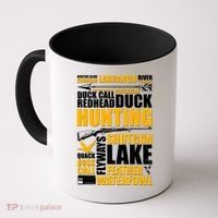 Duck Call Redhead Duck Hunting Coffee Mug thumb 0