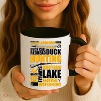 Duck Call Redhead Duck Hunting Coffee Mug thumb 3