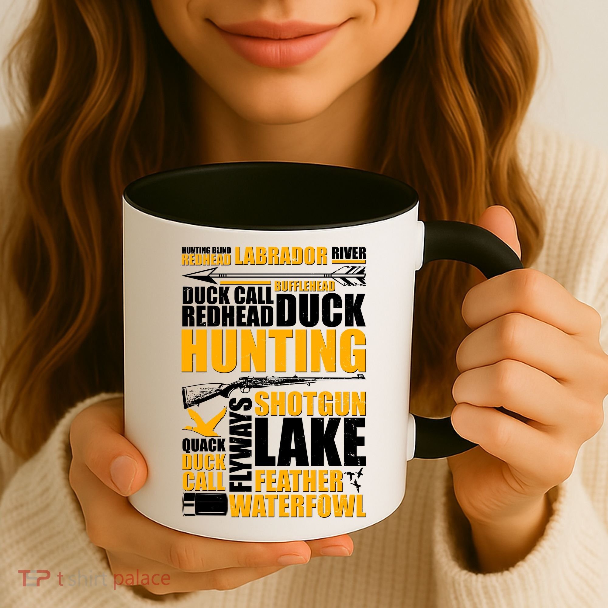 Duck Call Redhead Duck Hunting Coffee Mug