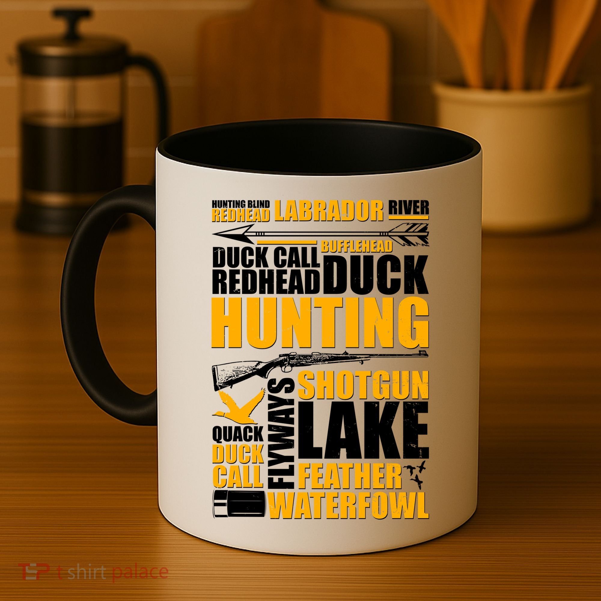 Duck Call Redhead Duck Hunting Coffee Mug