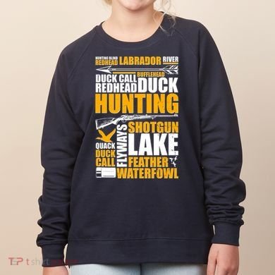 Duck Call Redhead Duck Hunting Women's Sweatshirt