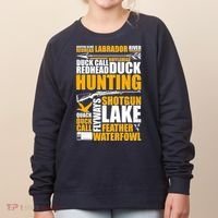 Duck Call Redhead Duck Hunting Women's Sweatshirt thumb 0