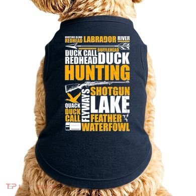 Duck Call Redhead Duck Hunting Doggie Tank