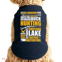 Duck Call Redhead Duck Hunting Doggie Tank thumb 0