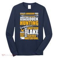 Duck Call Redhead Duck Hunting Long Sleeve Shirt thumb 0