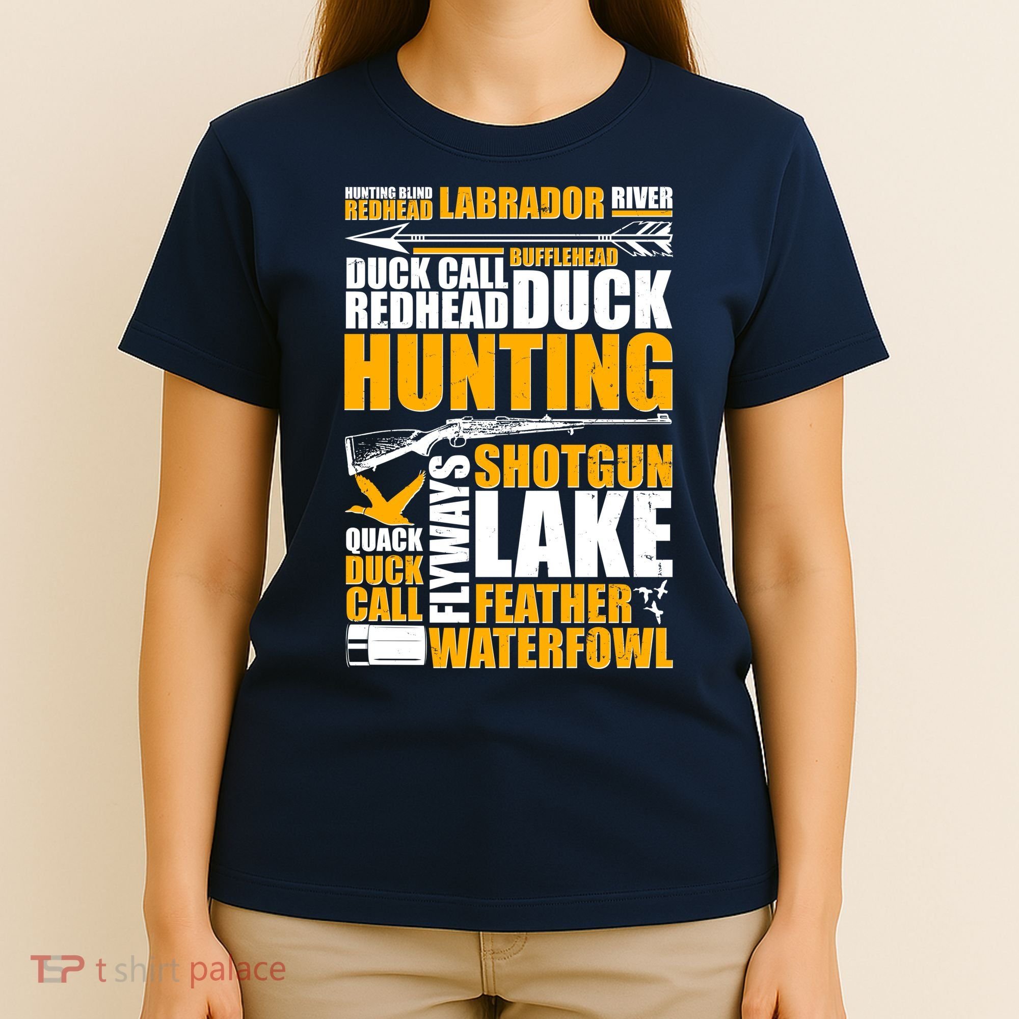 Duck Call Redhead Duck Hunting T-Shirt