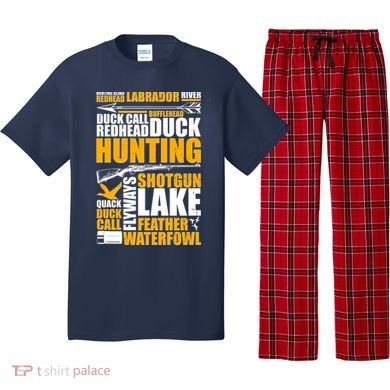 Duck Call Redhead Duck Hunting Pajama Set