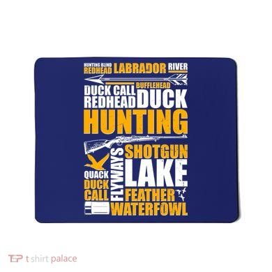 Duck Call Redhead Duck Hunting Mousepad